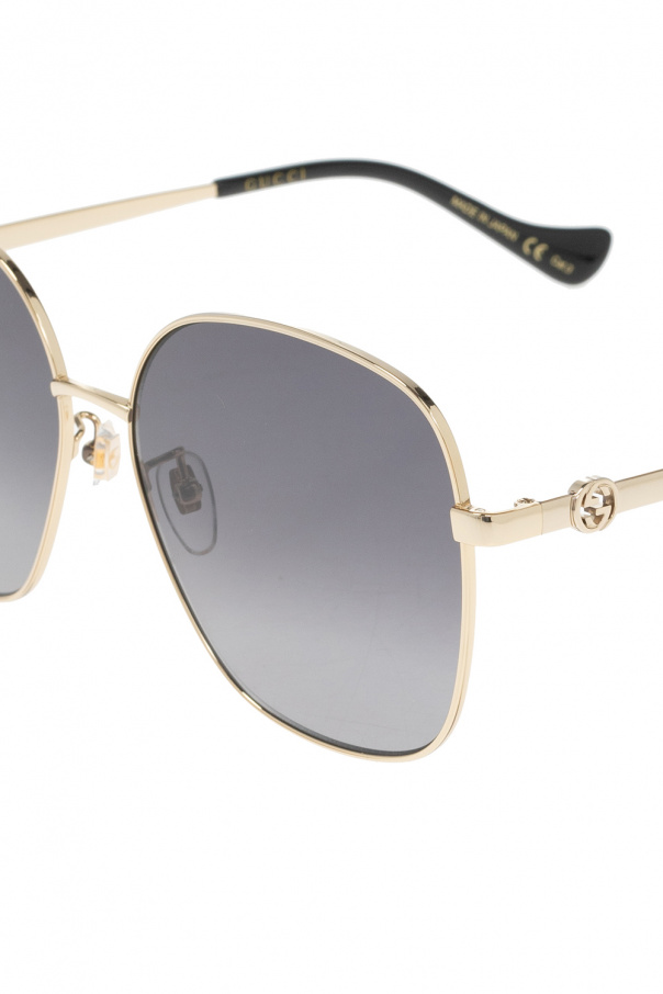 サングラス ^ONE BRILLIANT^ FunOB441Ivory Fun-OB441-Ivory Fendi Eyewear monogram frame sunglasses